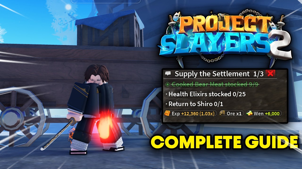 Как выполнить квест &laquo;Supply The Settlement&raquo; | Slayers 2