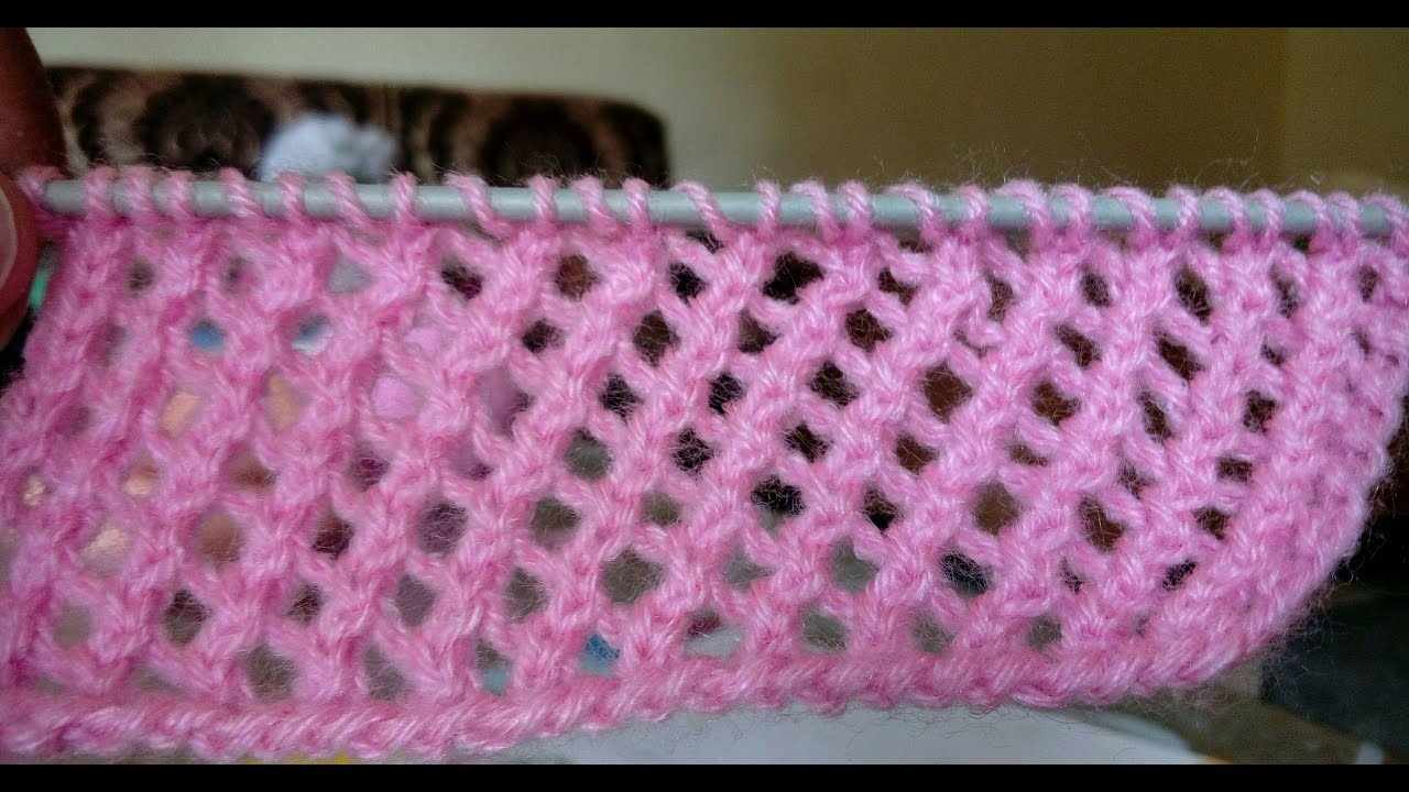 Lace Knitting Pattern | Easy Knitting # 34