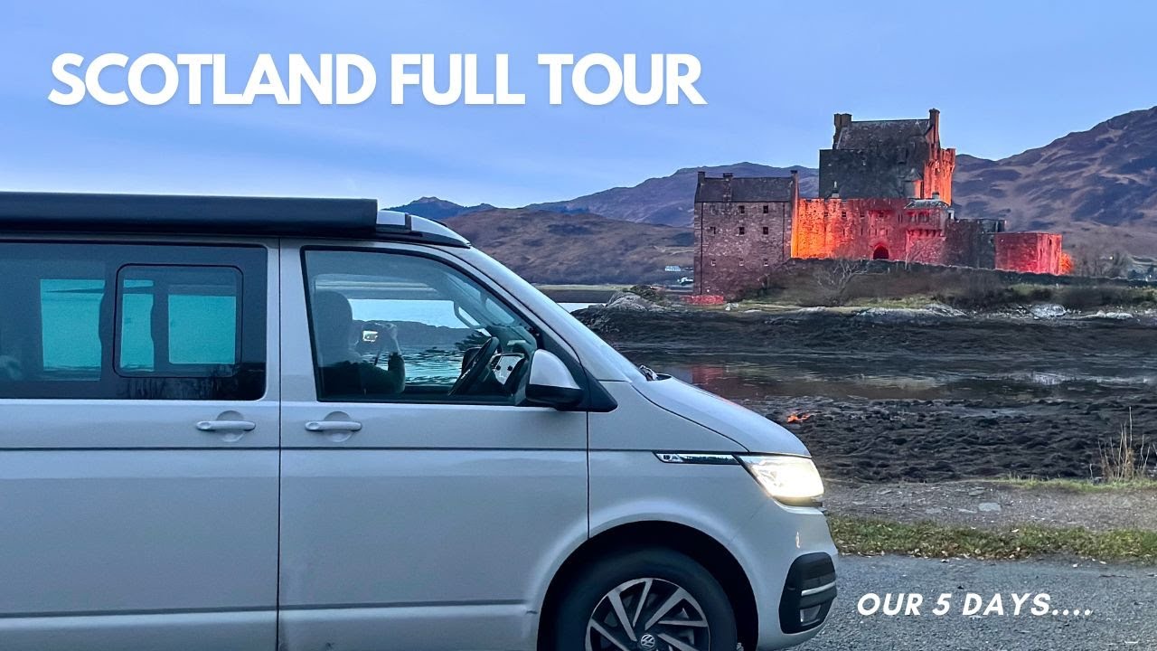 First Campervan Holiday to Scotland in our VW California Ocean was worth the miles  - (full tour)