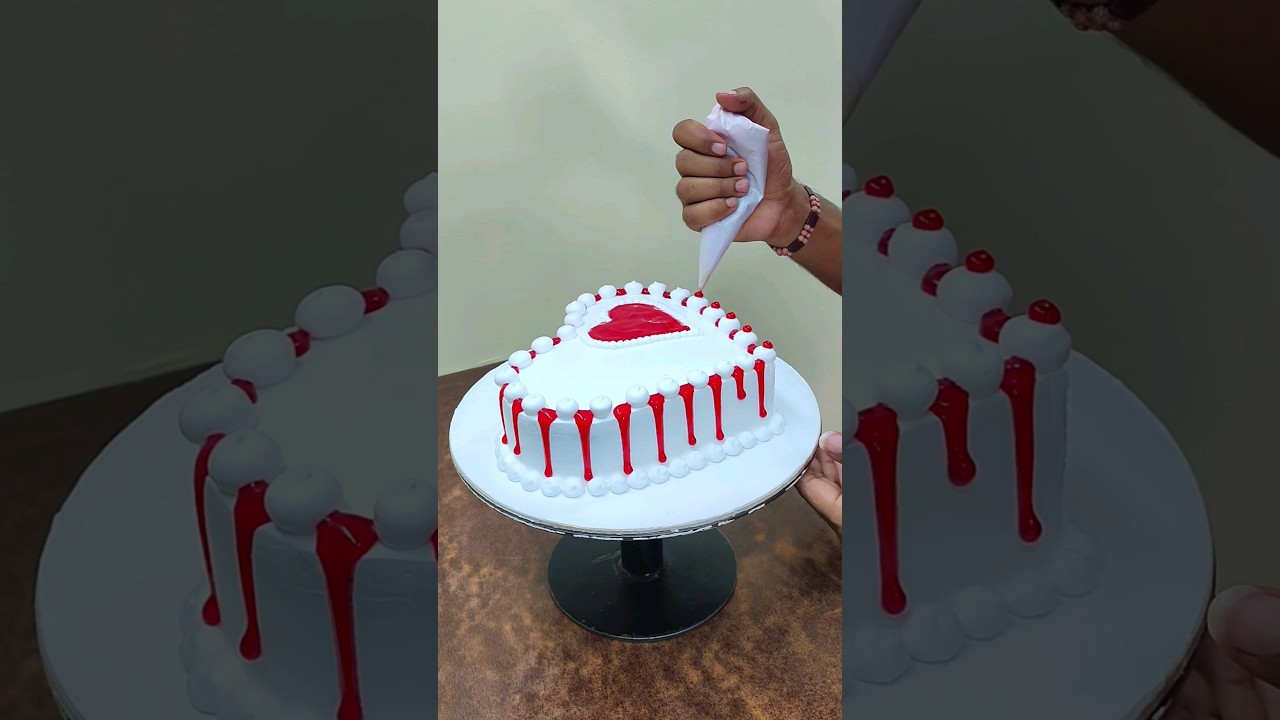 Heart Shep cake design 