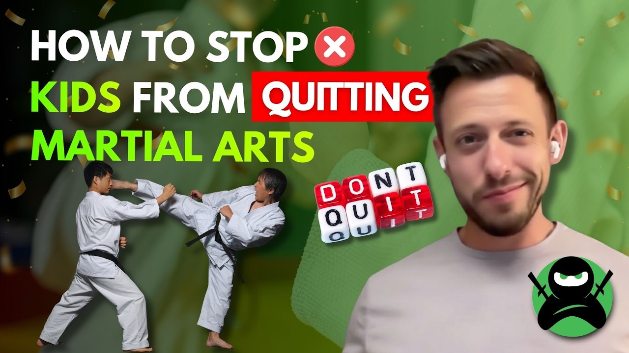 How to Stop Kids From Quitting Martial Arts (From a World Champion Instructor)