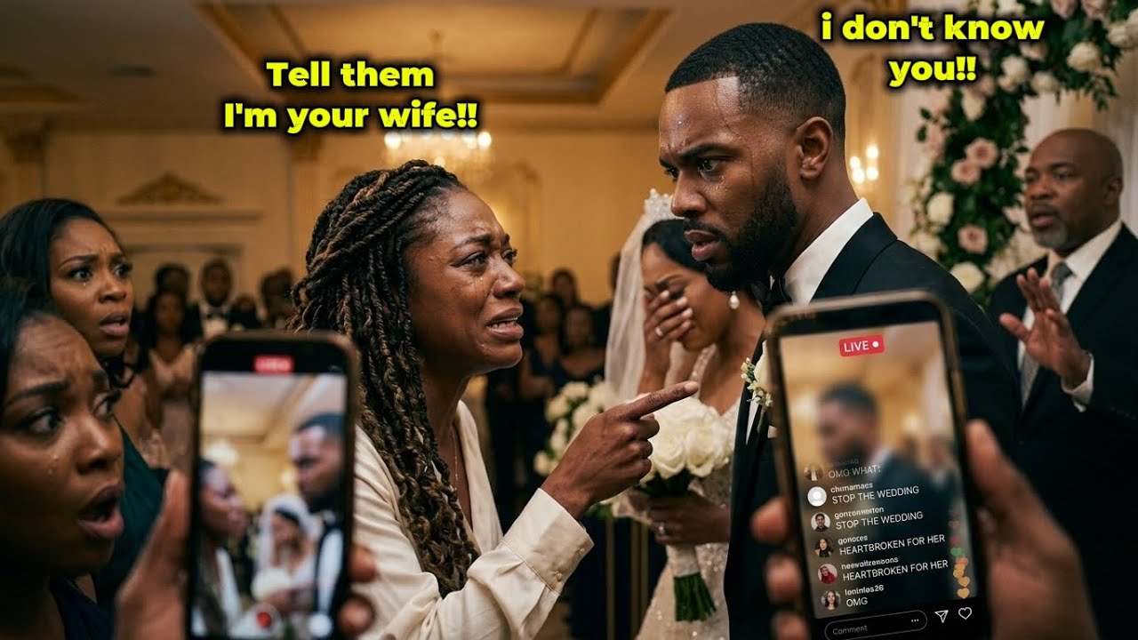 Wife Mistakenly Walked into a Wedding Ceremony Only To Find Out that Her husband was the Groom and
