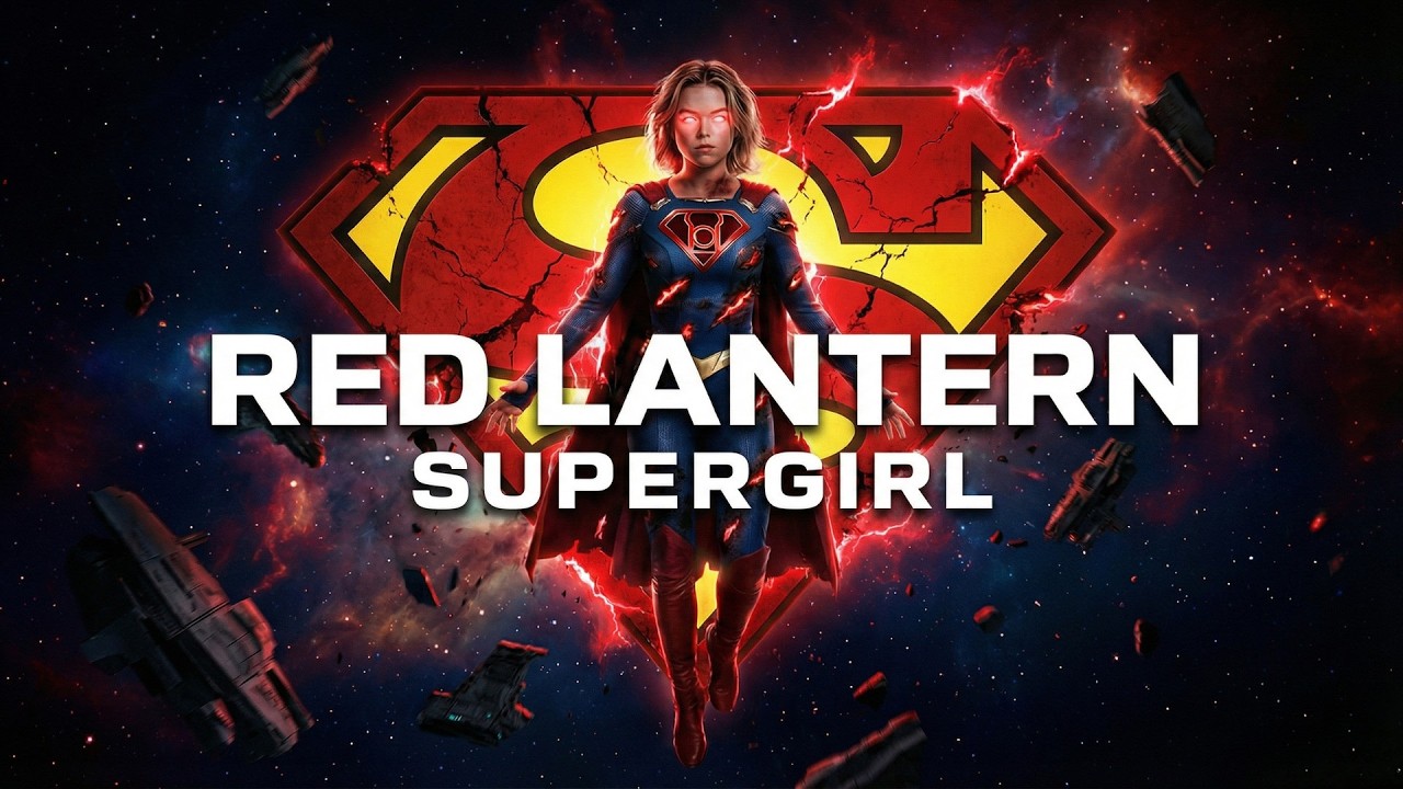 KARA ZOR-EL Villain Song - “HEART OF NAPALM” (Red Lantern Supergirl | New 52) | Metalcore