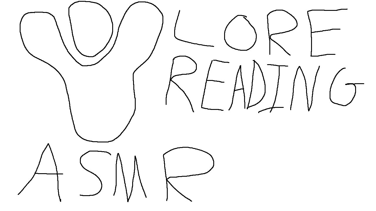 ASMR - whispering - Destiny Lore reading