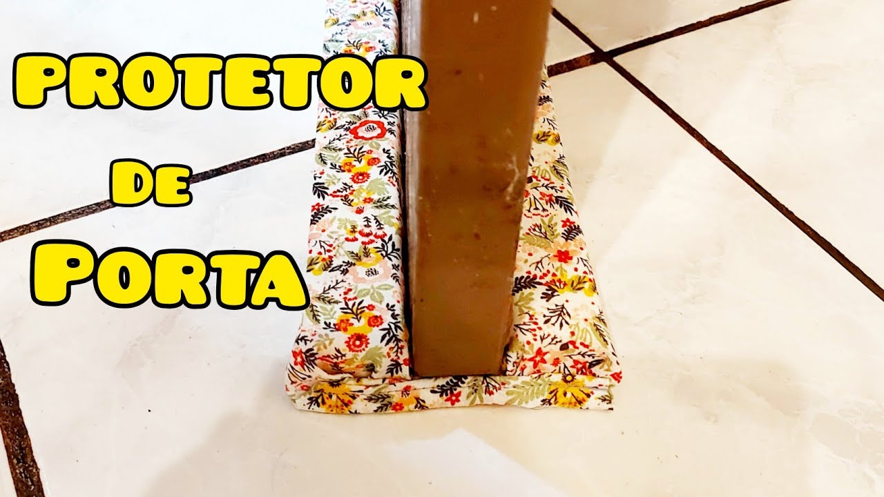 PROTETOR DE PORTA FÁCIL E PRÁTICO