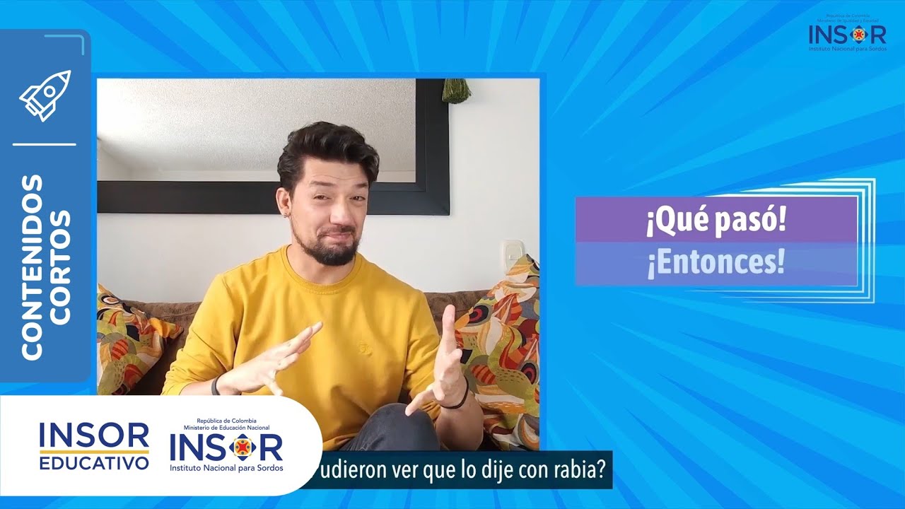 Expresiones vulgares o malsonantes 4_Lengua de Señas Colombiana_Contenido Corto
