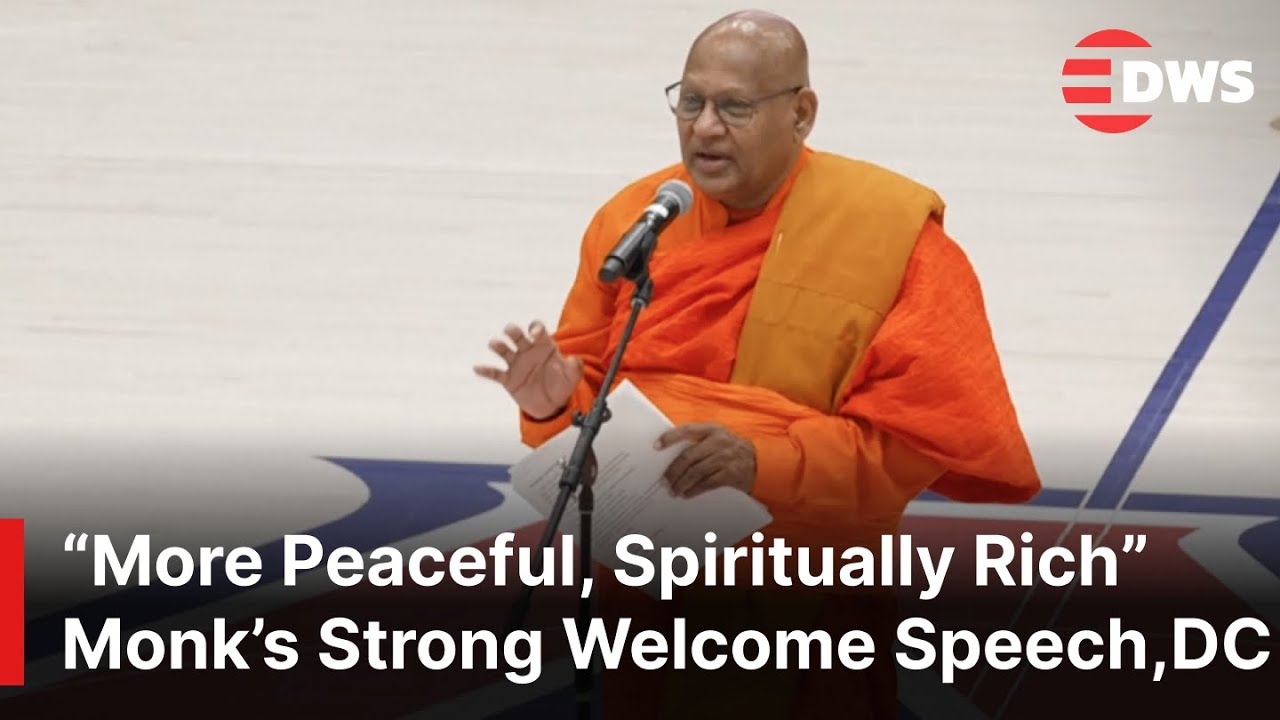 MOMENT: Buddhist Monks Honored in D.C. as Spiritual Leader Praises ‘Walk for Peace’ Mission | AK1E