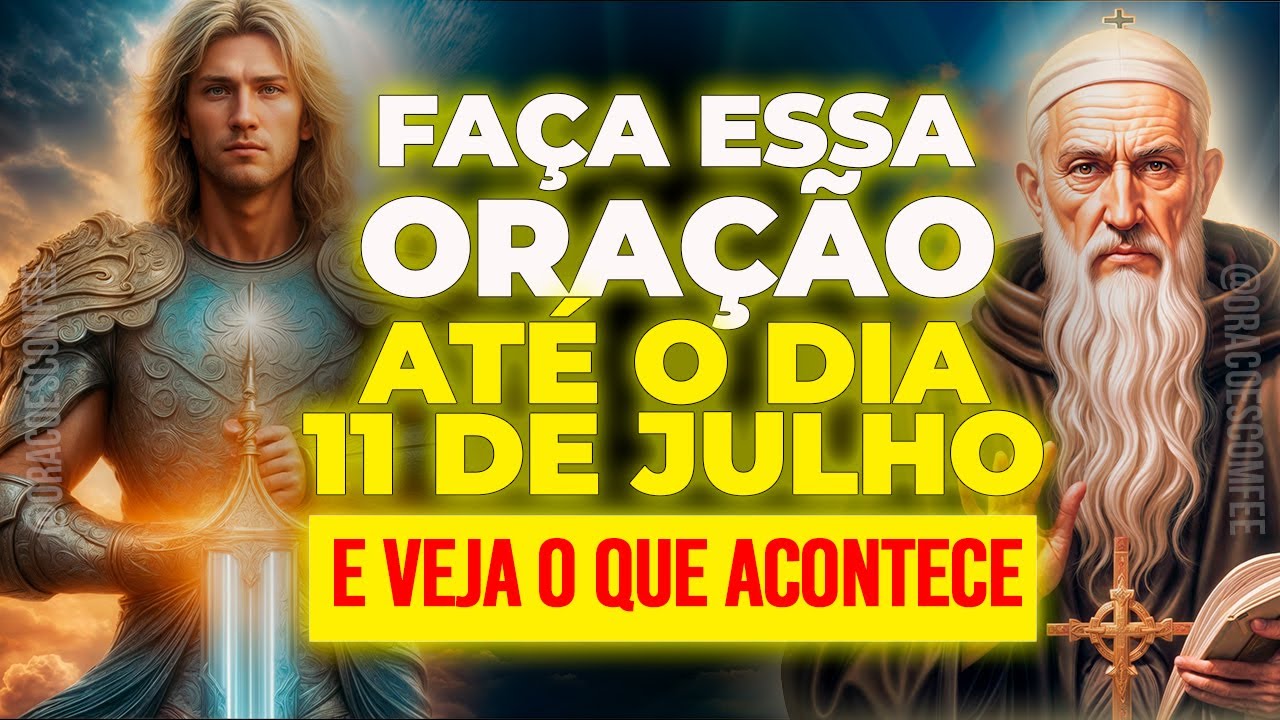 🔥 ARCANJO MIGUEL E SÃO BENTO REMOVEM TUDO QUE BLOQUEIA SEU CAMINHO PARA SEMPRE |oração poderosa