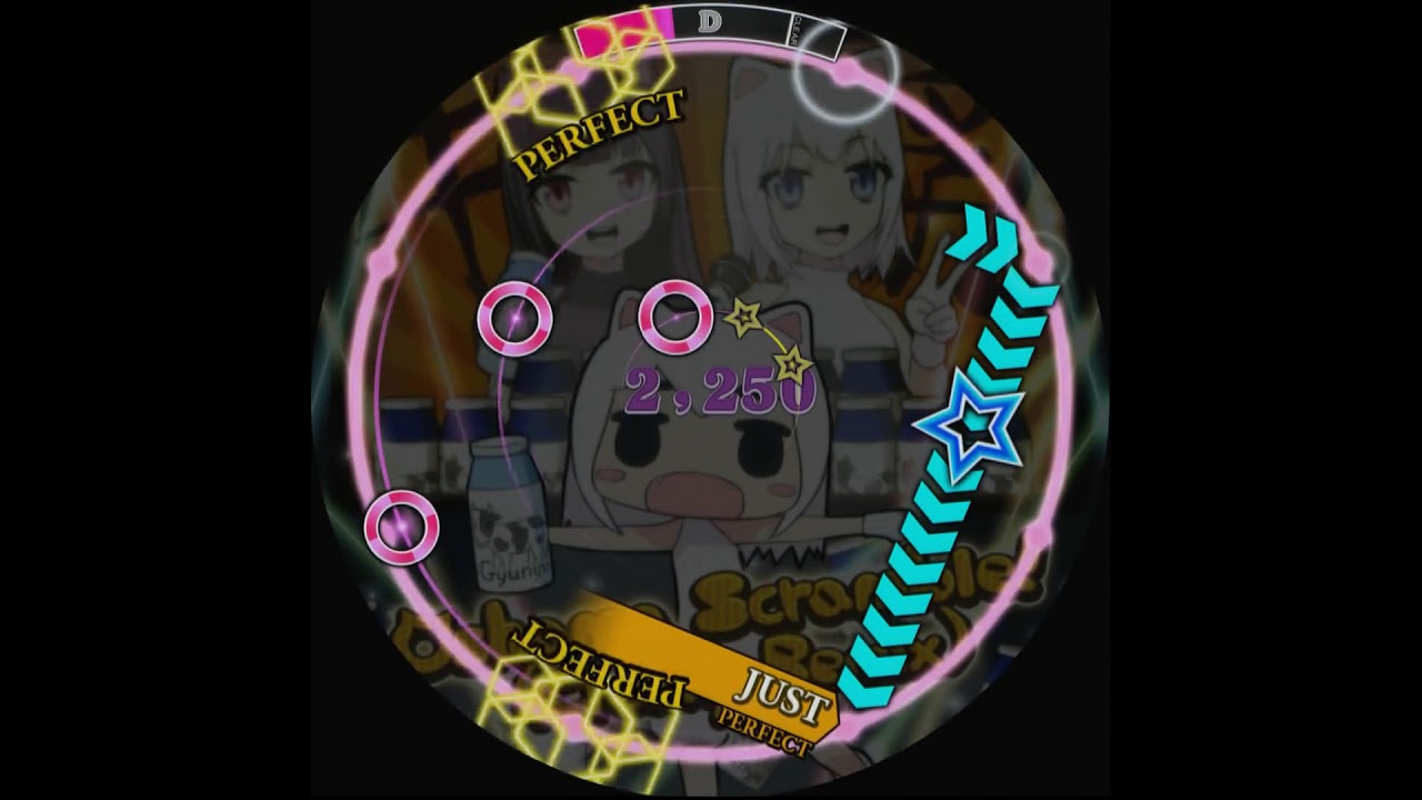 【maimai外部出力】Oshama Scramble!(Cranky remix) 宴 AP