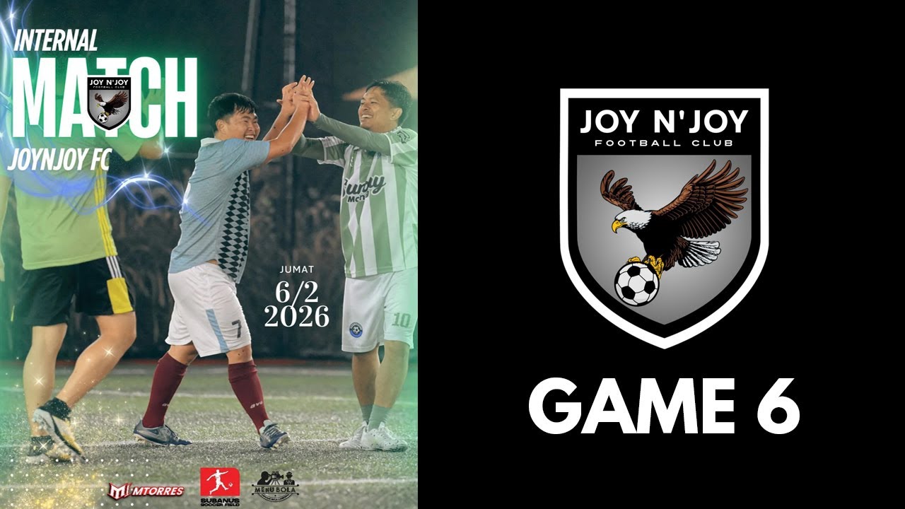 🔴SERUUU❗❗❗ GAME 6//TIM HIJAU VS TIM MERAH//INTERNAL LEAGUE JOY N JOY FC🏆🔥🔥