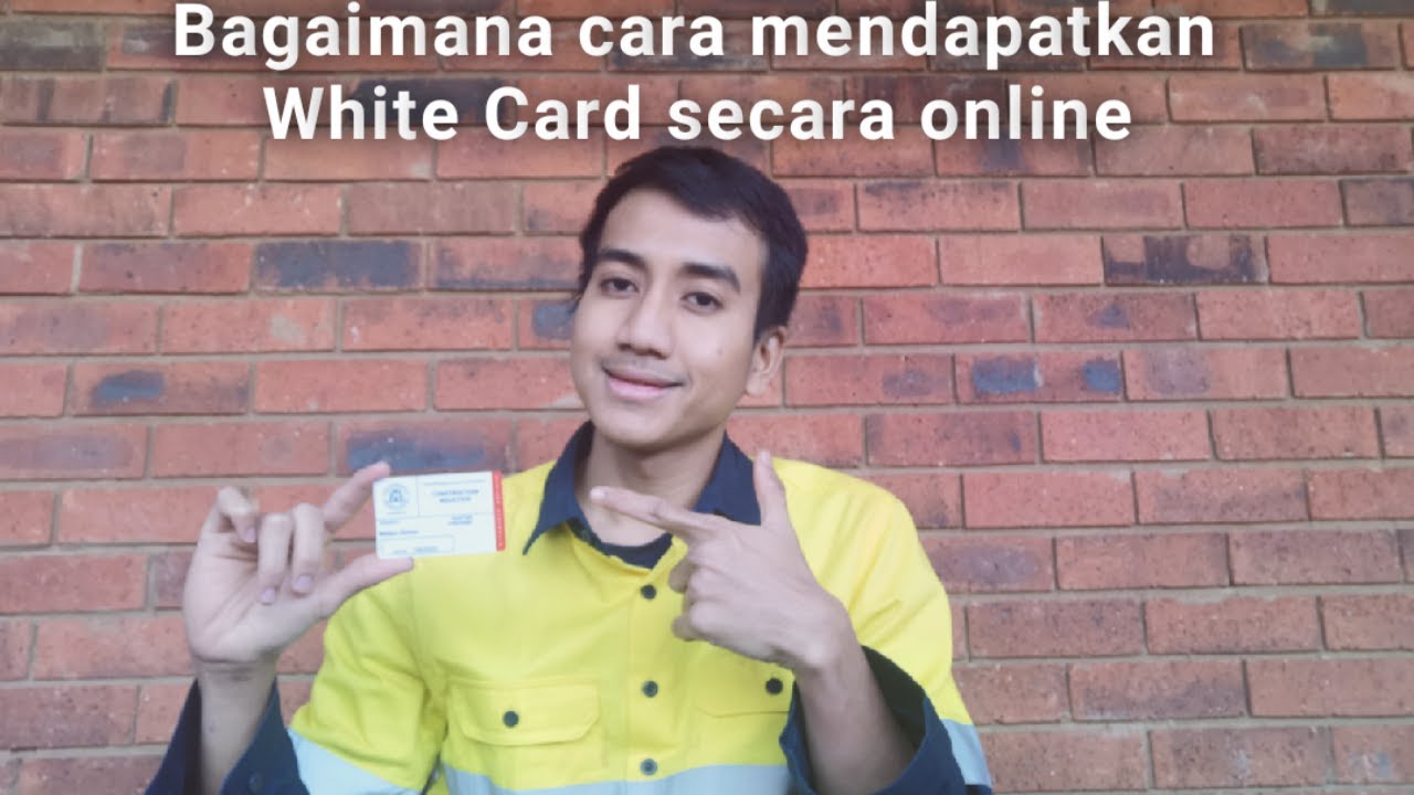 Bagaimana cara mendapatkan White Card secara Online