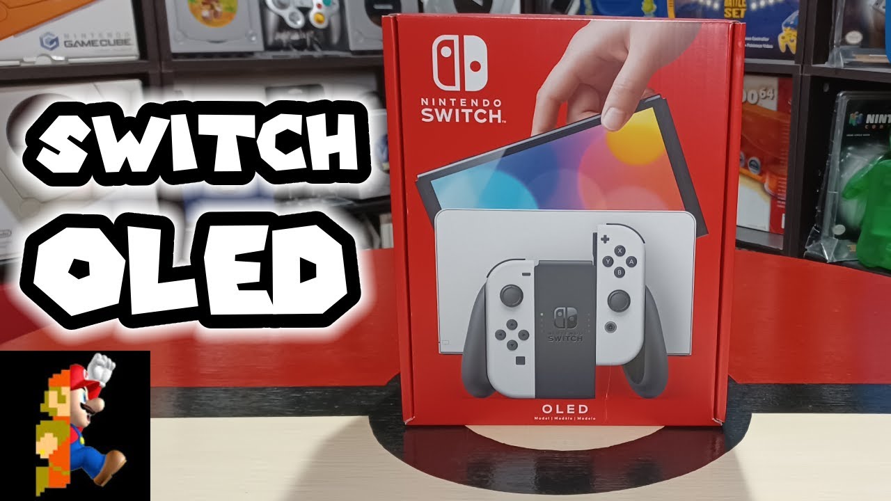 Nintendo Switch OLED Unboxing  |  Nintendo Collecting