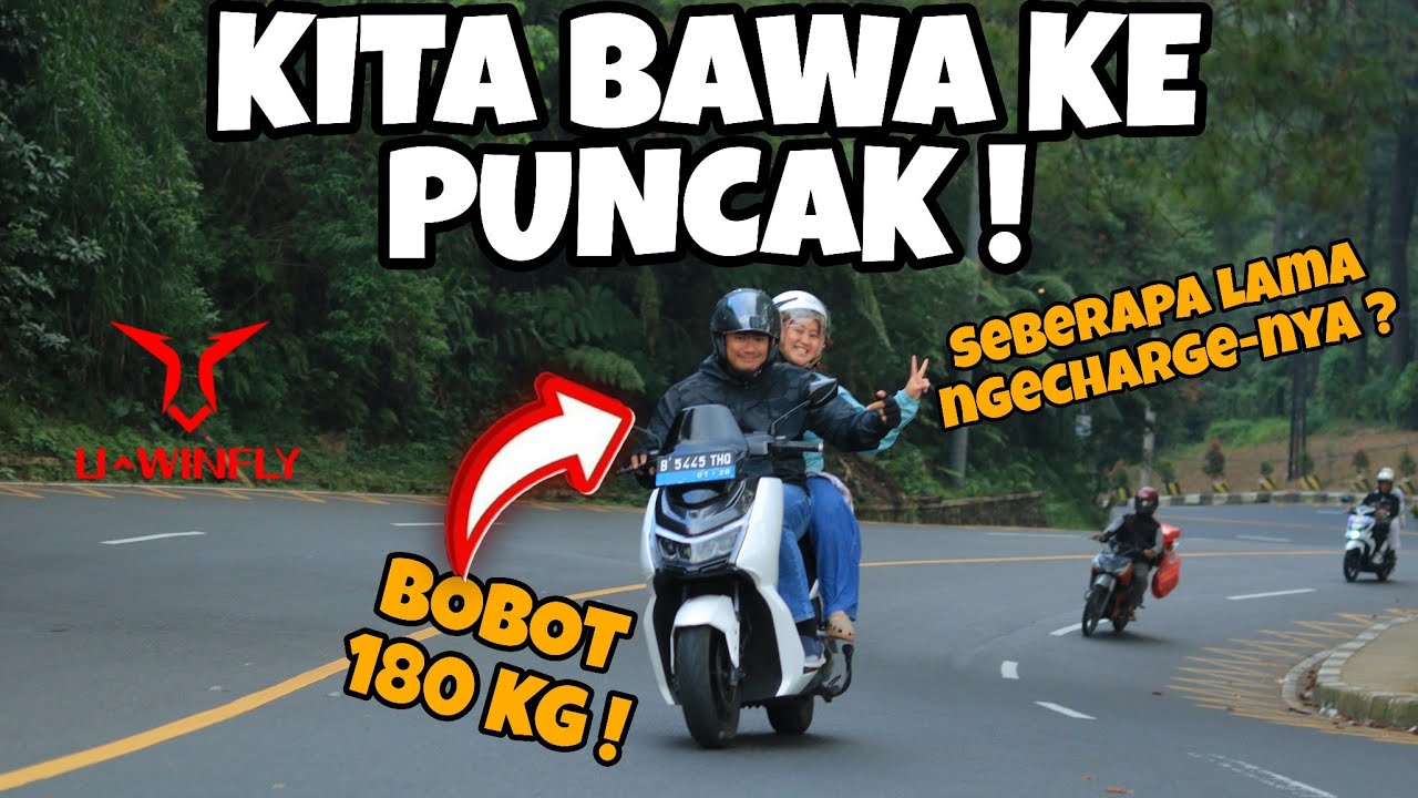 NANJAK PAKAI MOTOR LISTRIK UWINFLY M100‼️EMANGNYA KUAT BAWA BOBOT 180 KG⁉️PART 2