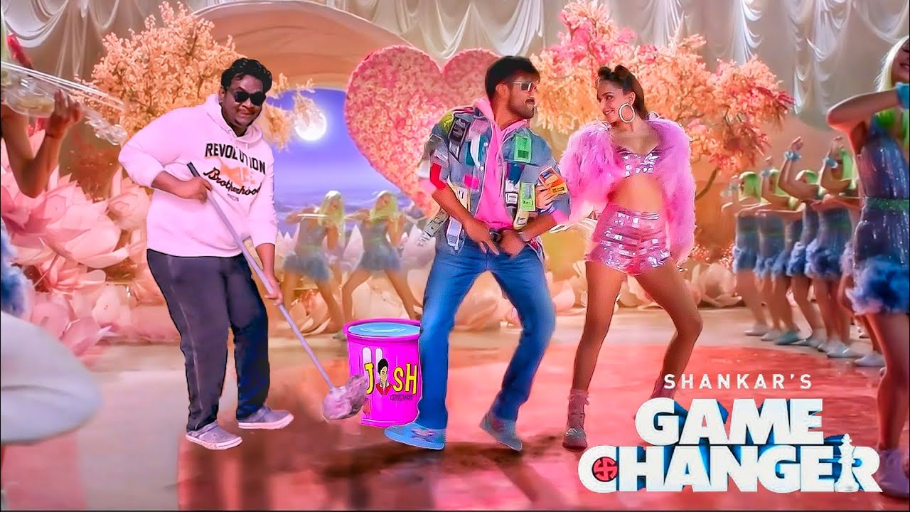 Gamechanger Dhop Song VFX Spoof | Josh Creations