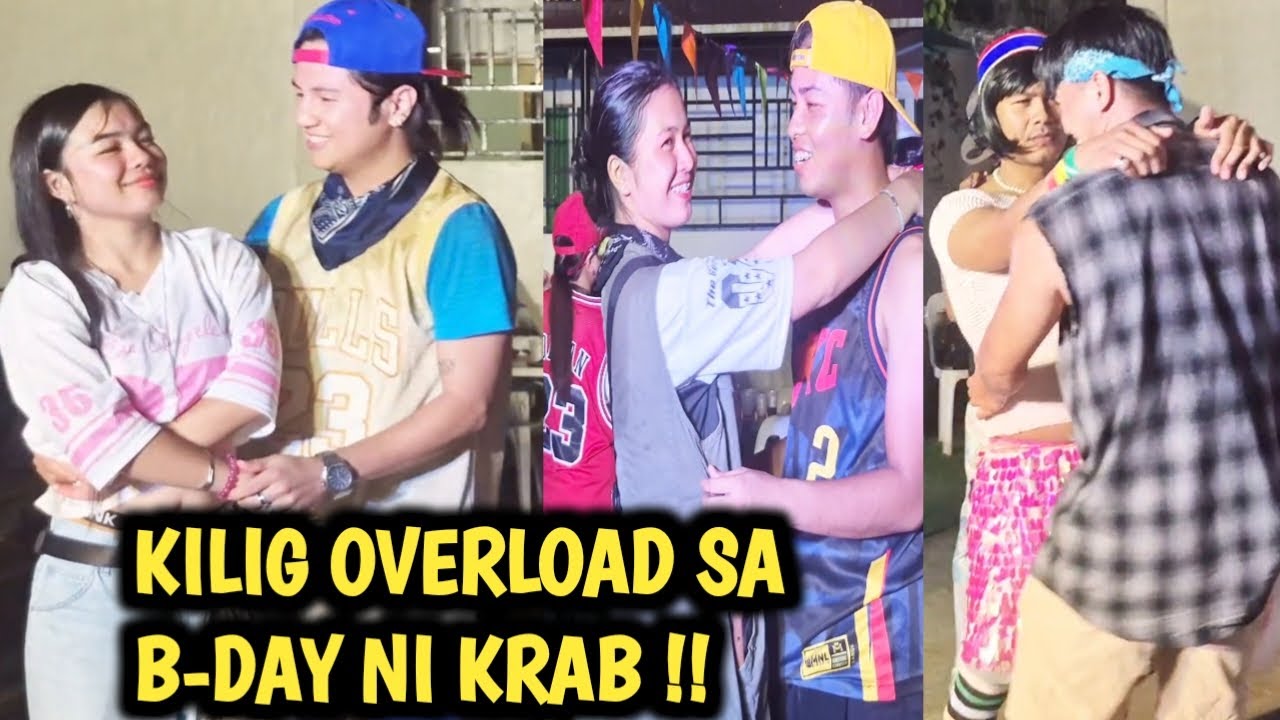 MAPAPA SIGAW KA TALAGA SA KILIG AT SAYA SA MGA LOVE TEAM SA BDAY NI KRAB !! #VAL SANTOS MATUBANG#KR