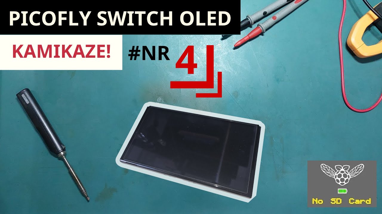 #OLED Nr 4 - Desbloqueio Switch Oled Picofly Kamikaze