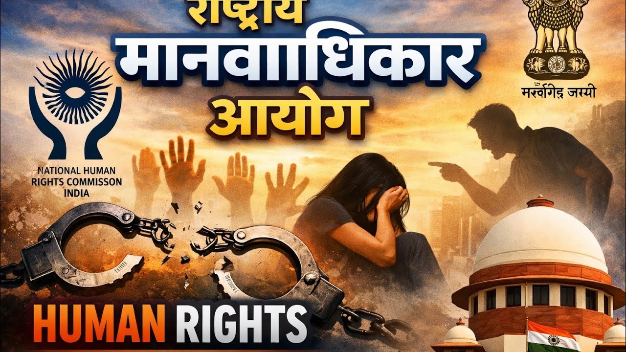 राष्ट्रीय मानवाधिकार आयोग (NHRC) – सम्पूर्ण जानकारी | कार्य, शक्तियाँ और महत्व