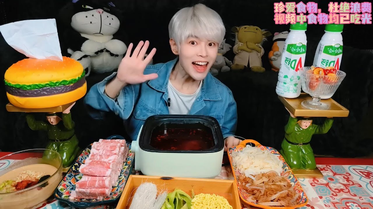 Asmr Mukbang Eating: The first hot pot of winter is so warm and cozy, so joyful and happy