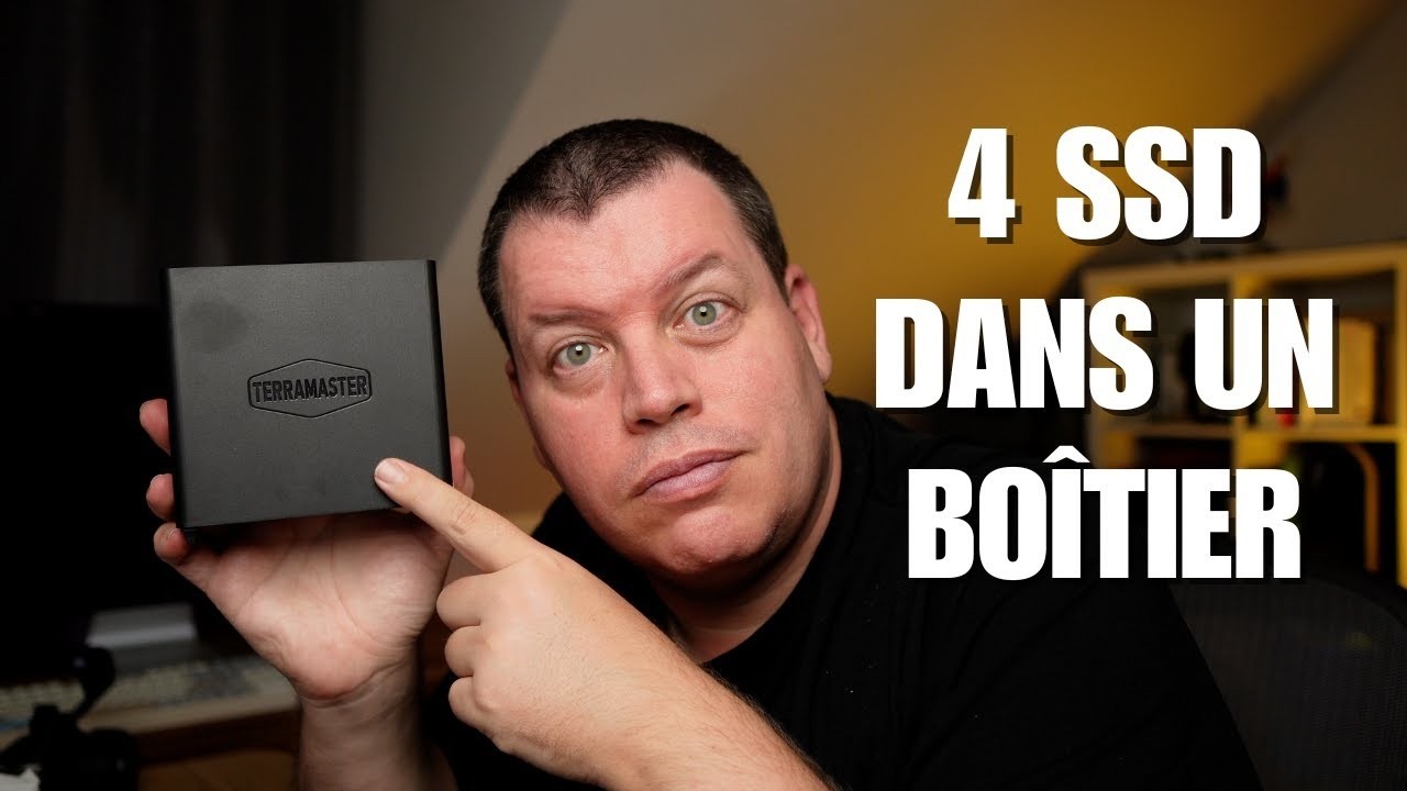 Test boitier pour 4 SSD ! : TERRAMASTER D4 SSD