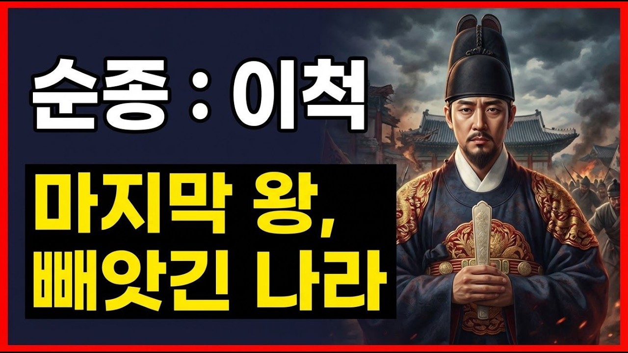 조선 마지막 황제 순종의 비극적 삶