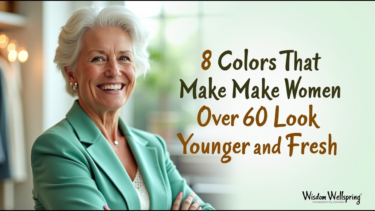 8 Colors That Make Women Over 60 Look Younger and Fresh