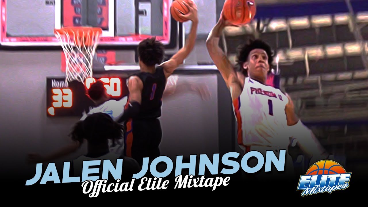 6'8 Jalen Johnson is BUILT FOR THE NBA! Official EYBL Mixtape