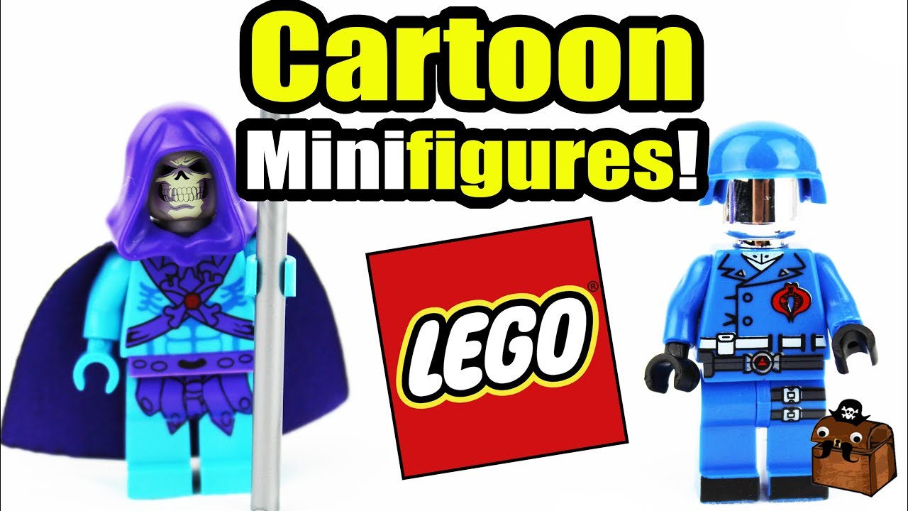 Cartoon LEGO Custom Minifigures 2017