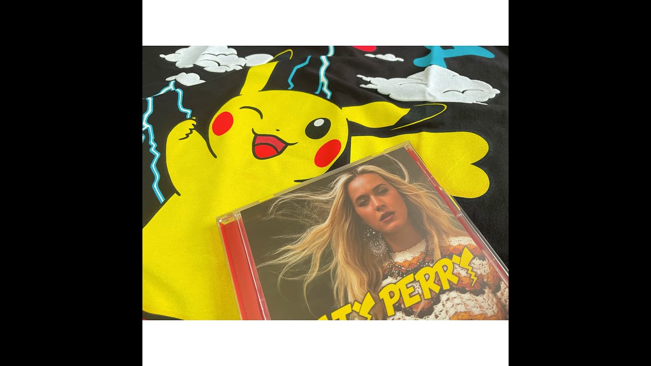 Unboxing Katy Perry x Pokémon 25th Electric CD Single!