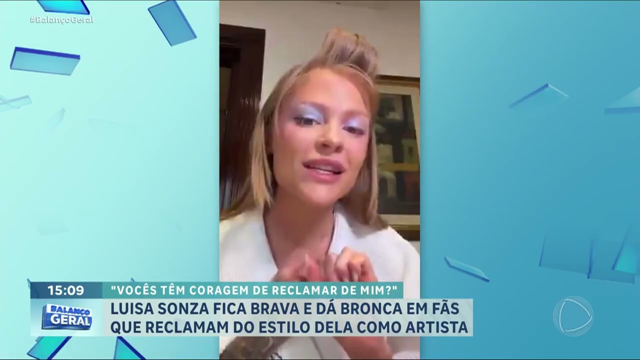 Luísa Sonza perde a paciência com fãs na internet: 'Vivo para agradar vocês'