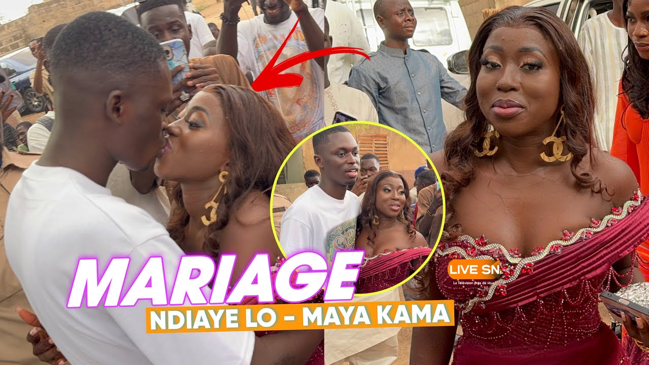 MARIAGE💍 Oh LE BISOU DE NDIAYE LO à MAYA KAMA - THIOSSANE BOU DOY WAR À FISSEL #livesn