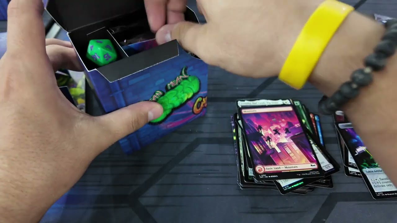 4 source material cards in 4 kits! #mtg #open teenage mutant ninja turtles prerelease kit #4 #tmt