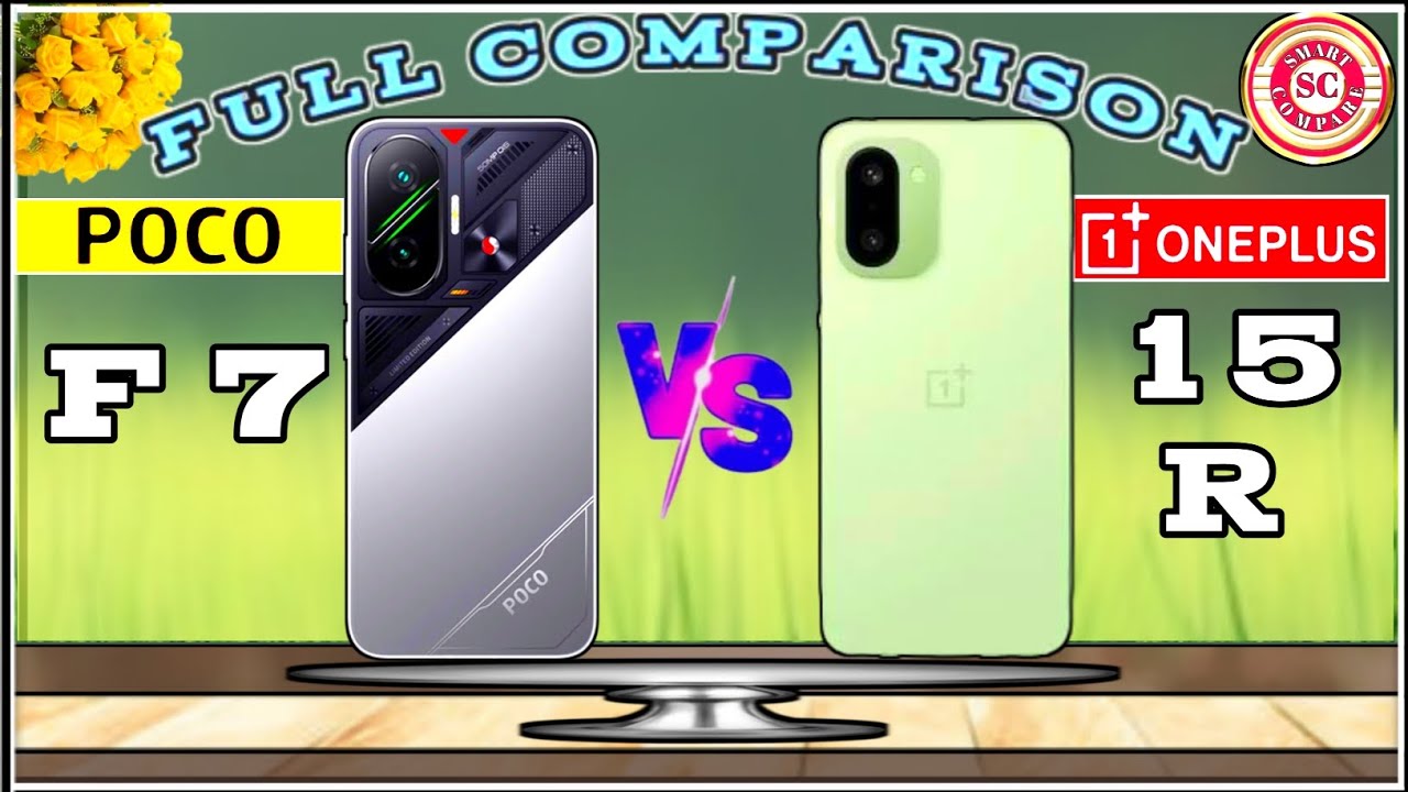 POCO F 7 (V/S) ONEPLUS 15 R⚡FULL COMPARISON🔥SMART COMPARE : WHICH ONE BETTER ?