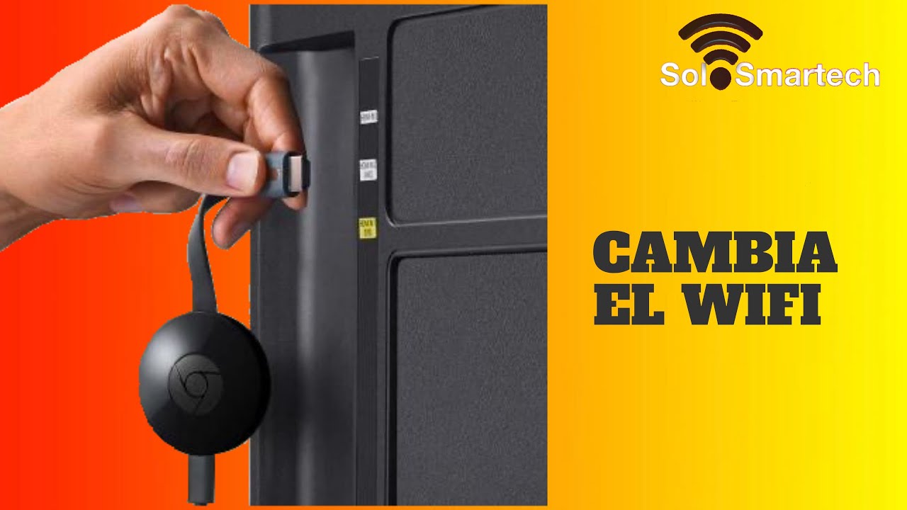 Como Cambiar la Conexion wifi en el ChromeCast
