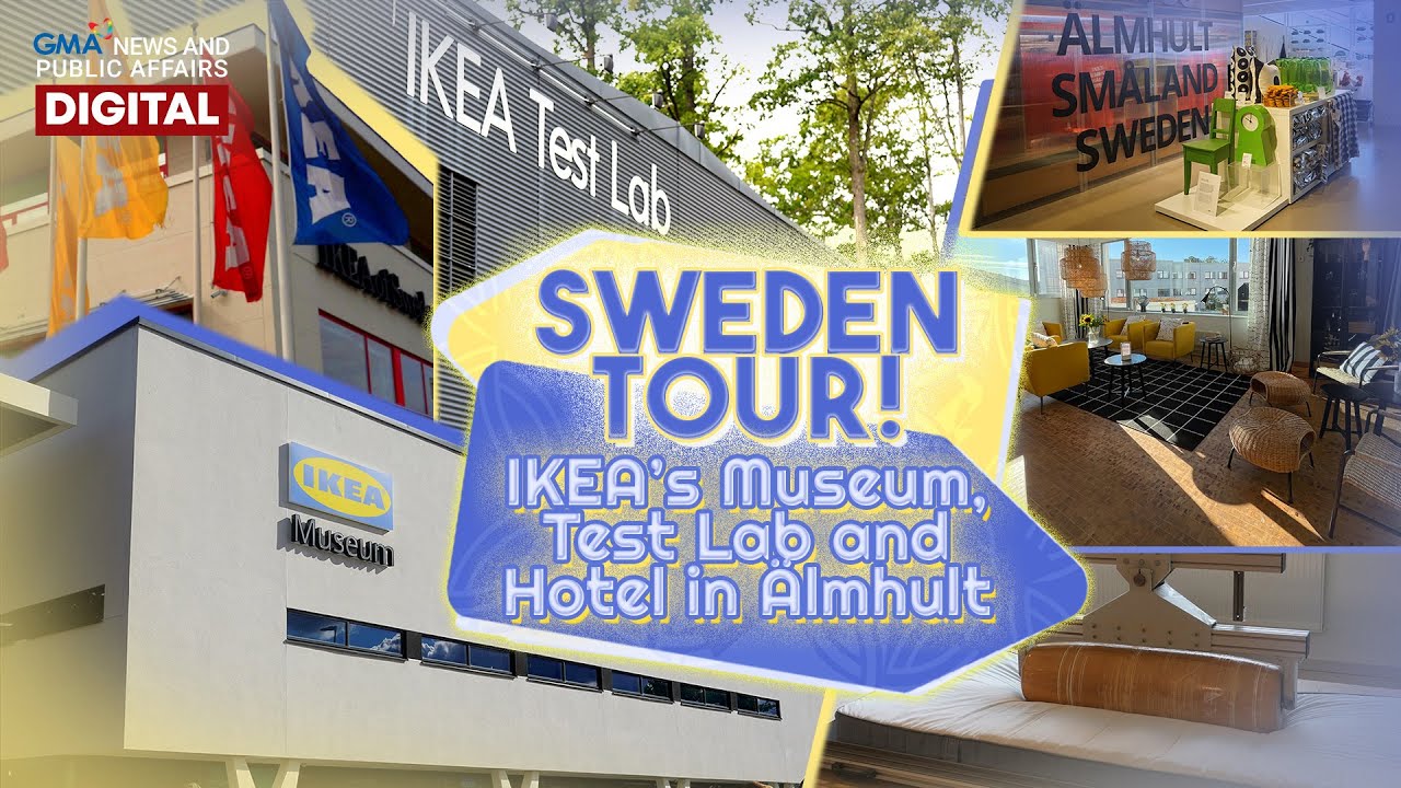 Sweden Tour! IKEA’s Museum, Test Lab and Hotel in Älmhult | GMA Digital Specials