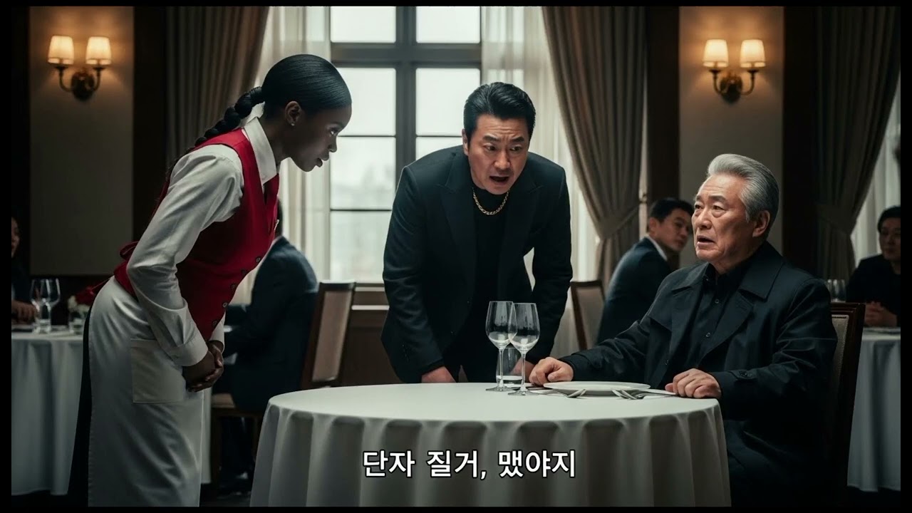 Black Waitress Greeted Korean Mafia Boss's Dad — Her Korean Dialect Greeting Had Every Guest Shocked