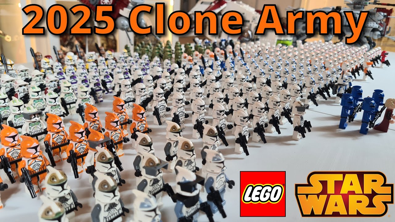My ENTIRE LEGO&reg; Star Wars&trade; Clone Army 2025 - (Almost 400 Figures!)