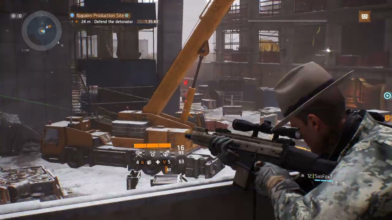 Napalm Production Site with SasFox / The Division 1 / 2025-12-30