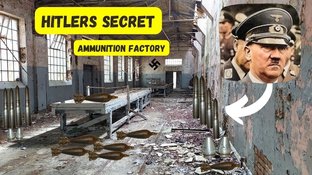 Secret munition factory WW2 .We find stunning features inside Hitlers ammo factory.