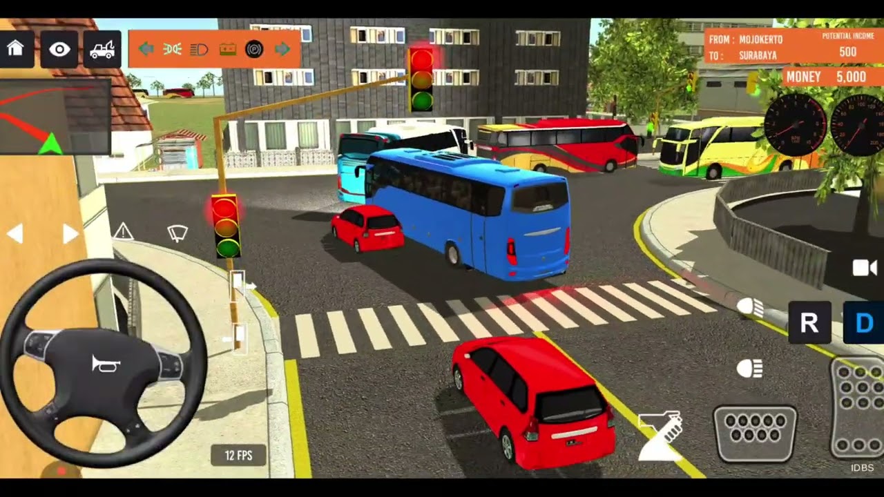 New Euro Coach Bus Driving 🚌😍 | Indonesia Coach Bus Simulator Part - 95 | Android Gameplay