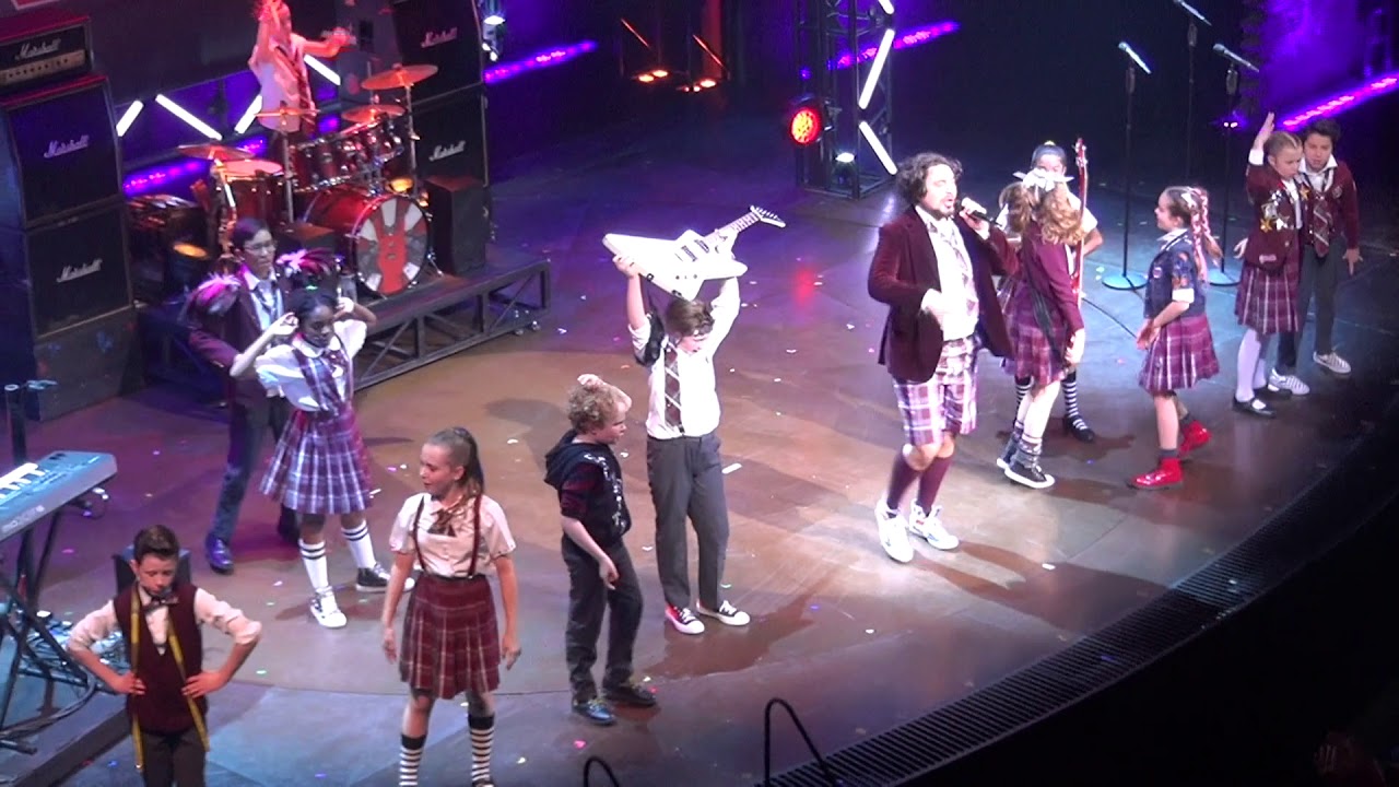 School of Rock the Musical UK with Noel Sullivan as Dewey Finn - Stick it to the Man Encore 21/12/19