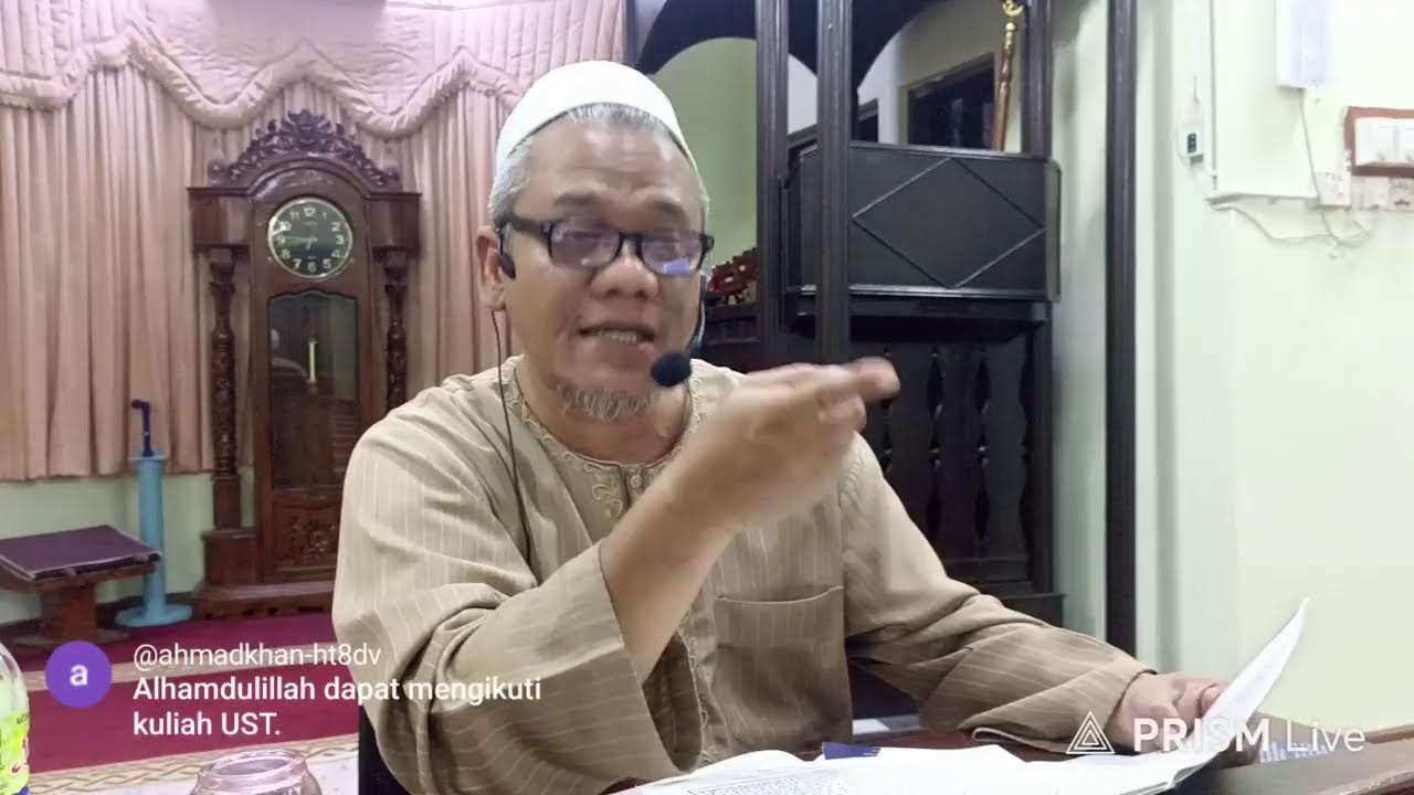 Live streaming of Khadam ILmu