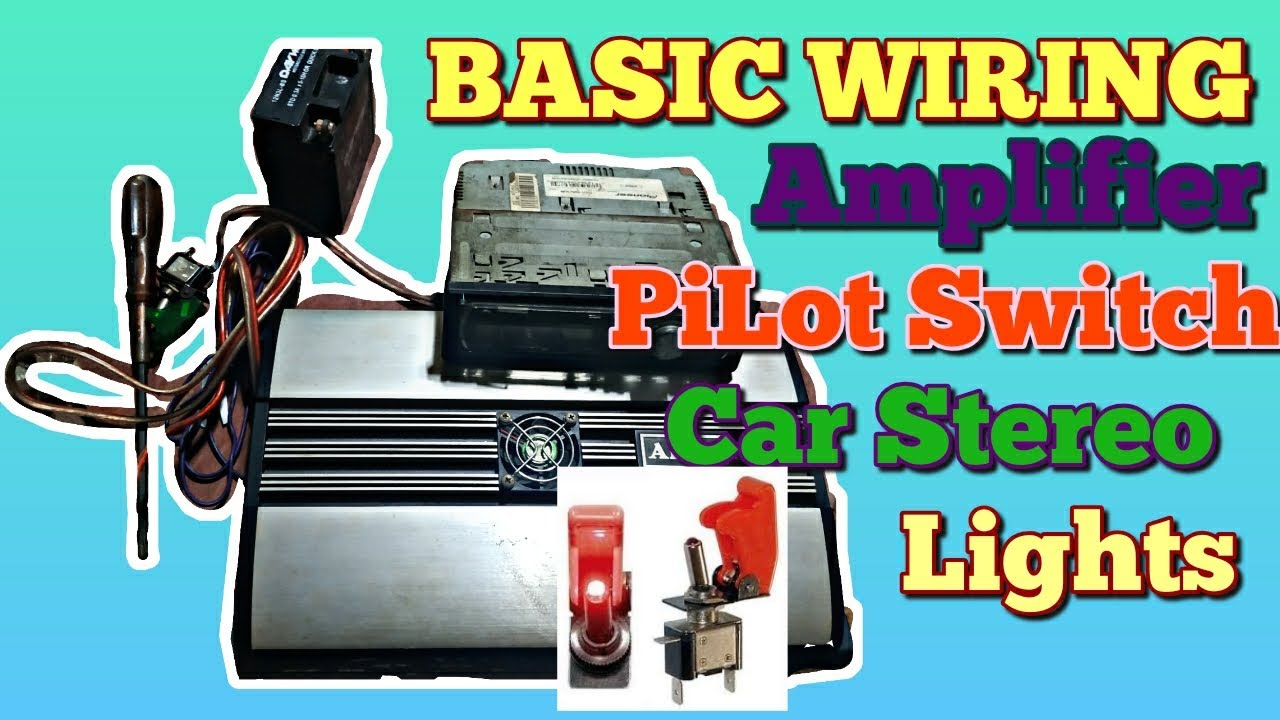 Paano mag kabit ng Switch Sa amplifier at basic wiring tutorial  | Alexis reyes official |