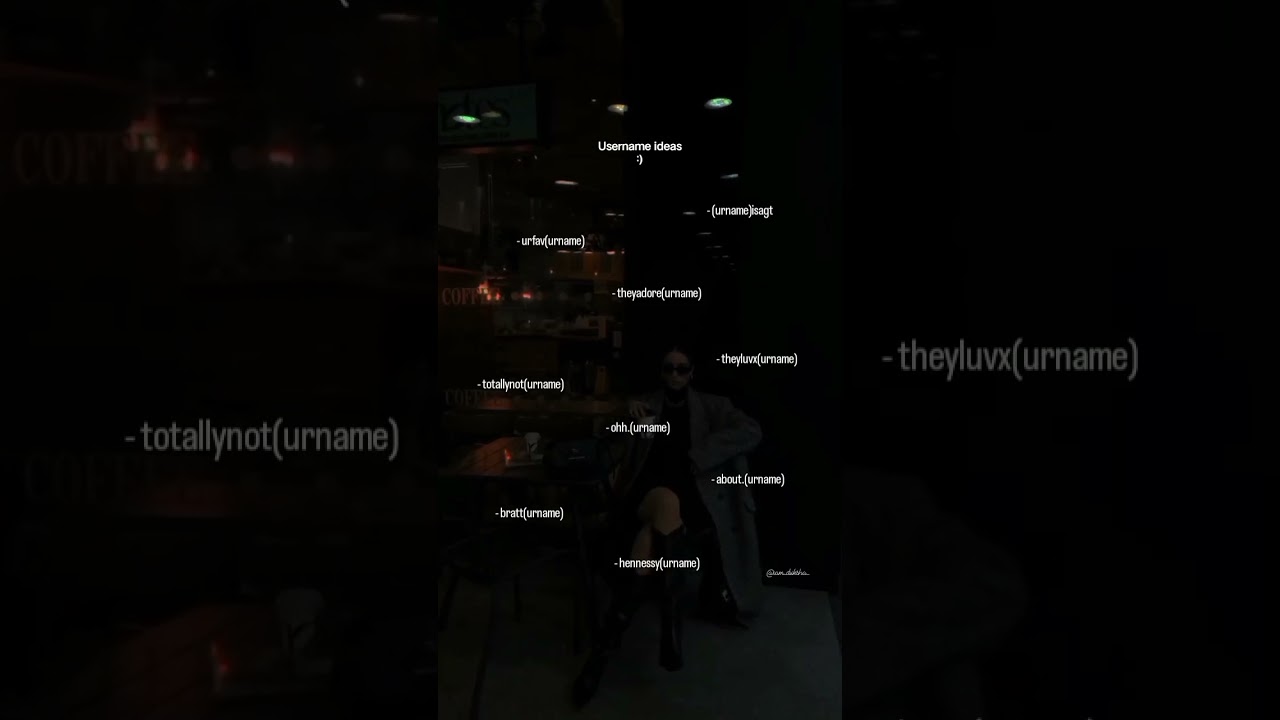 username ideas 🦋