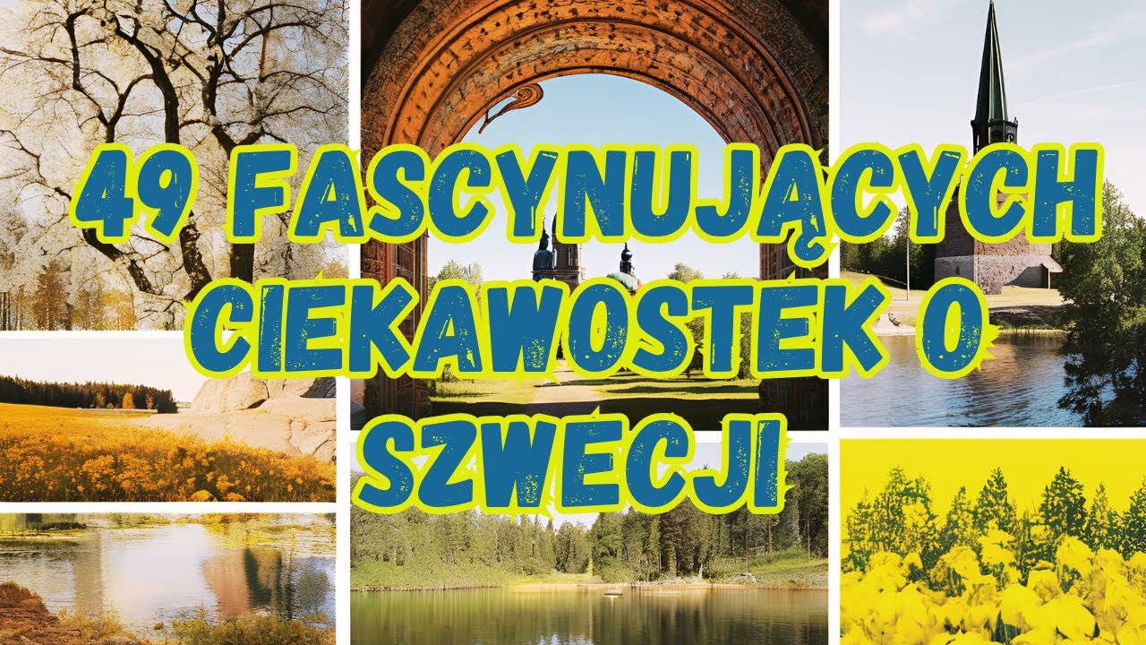 49 niesamowitych ciekawostek o Szwecji 🇸🇪 | Kultura, natura, zwyczaje i zaskakujące fakty!