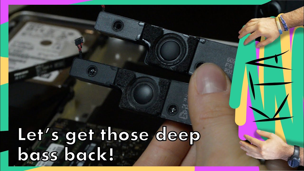 Macbook pro mid 2010 speaker/woofer replacement