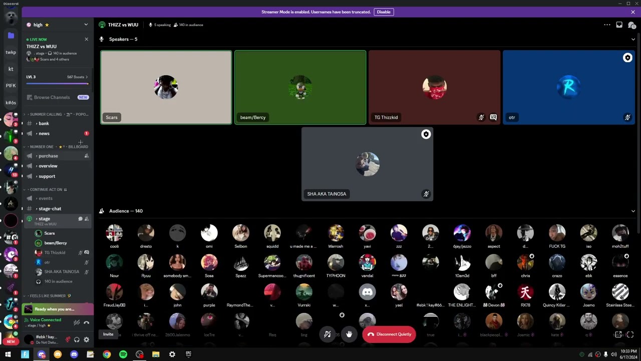 Thizz Kid vs GERBY (discord packing)