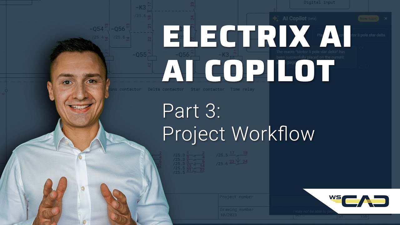 WSCAD AI Copilot Introduction 3 | Project Workflow | WSCAD Tutorial