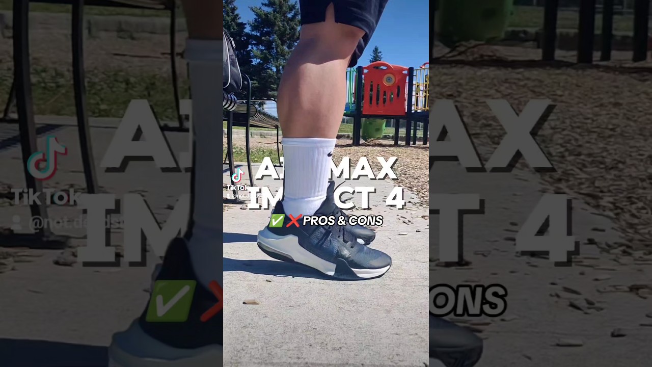 PROS & CONS OF THE NIKE AIR MAX IMPACT 4 #nike #airmax #hoopshoes #notdeadstock