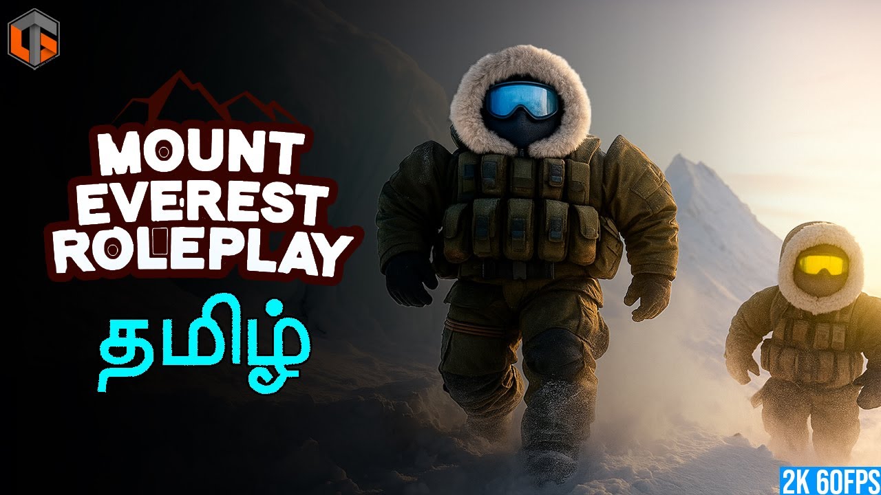 எவரெஸ்ட் ROBLOX Mount Everest Climbing Roleplay ✔️ Multiplayer Live Tamil Gaming