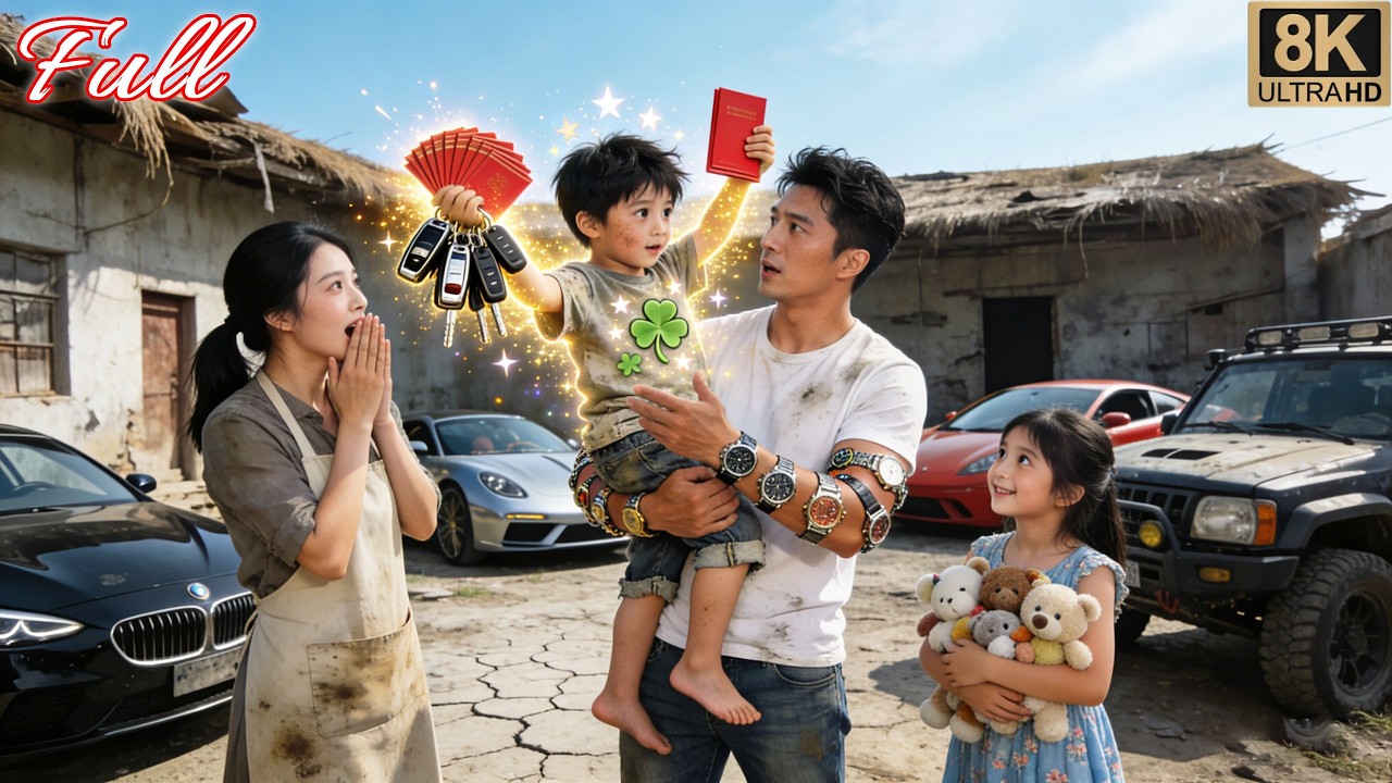 भिखारी परिवार ने भूखे अनाथ को अपनाया। वह सौभाग्य का शरीर—हाथ घुमाते ही मकान और लग्ज़री कार